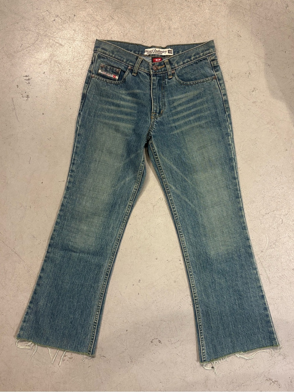 Diesel straight-flare denim jeans